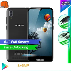 Doogee смартфон с 6,1-дюймовым дисплеем, четырёхъядерным процессором MT6580A/WA, ОЗУ 1 ГБ, ПЗУ 16 ГБ, 3400 мАч, X90
