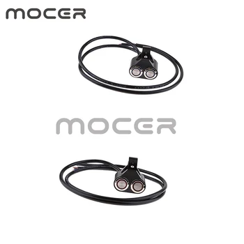 

Motorcycle Handlebar Headlight Control Switch with Two Button 7/8inch Red Blue Light