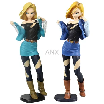 

25CM Dragon Ball Android 18 Figure PVC Action Anime Peripherals Doll Model Toy Sexy Girl Gifts