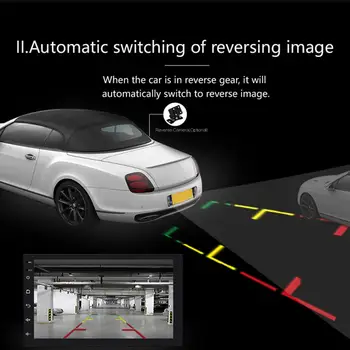 

7168 2 DIN Android 8.1 Car In-Dash Stereo Radio Bluetooth Navi BT 4.0 MP5 Multi-media Player Installable APP and Recorder GPS