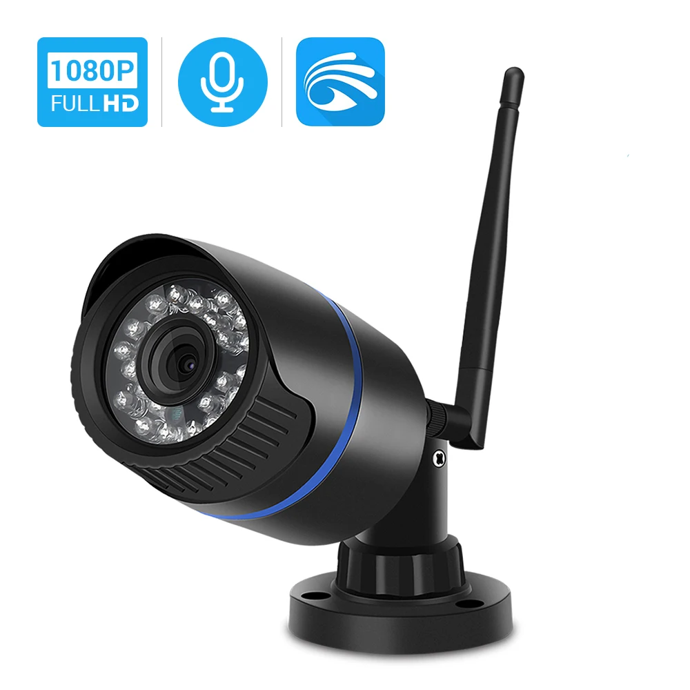 Беспроводная уличная камера Hamrolte HD 1080P Yoosee с Wi Fi Onvif запись звука обнаружение