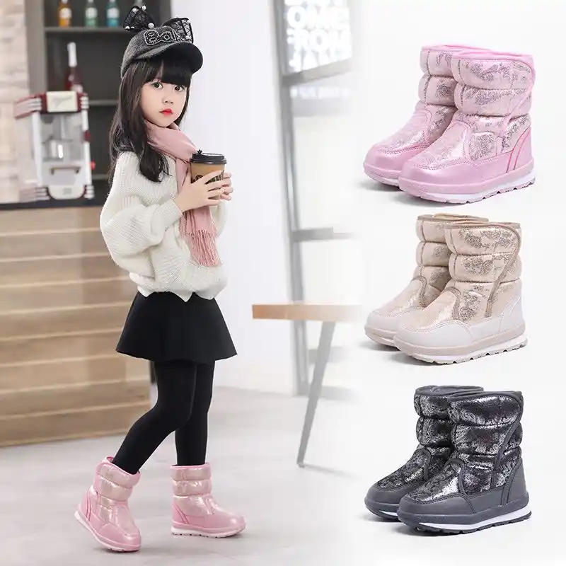botas acolchoadas inverno