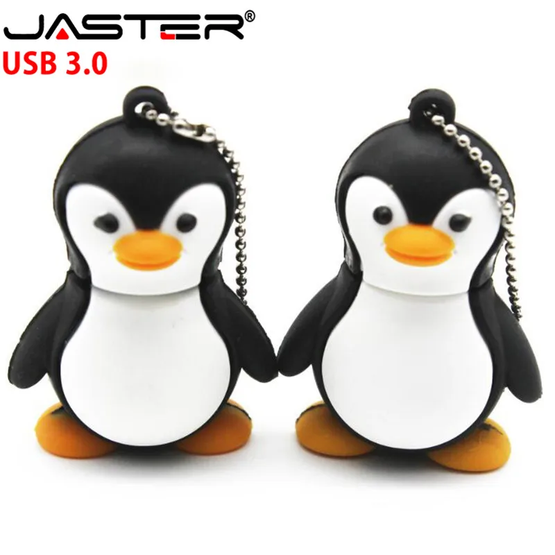 JASTER мультяшная фигурка пингвина USB 3,0 карта памяти флеш-накопитель 4G 8GB 16GB 32GB 64GB