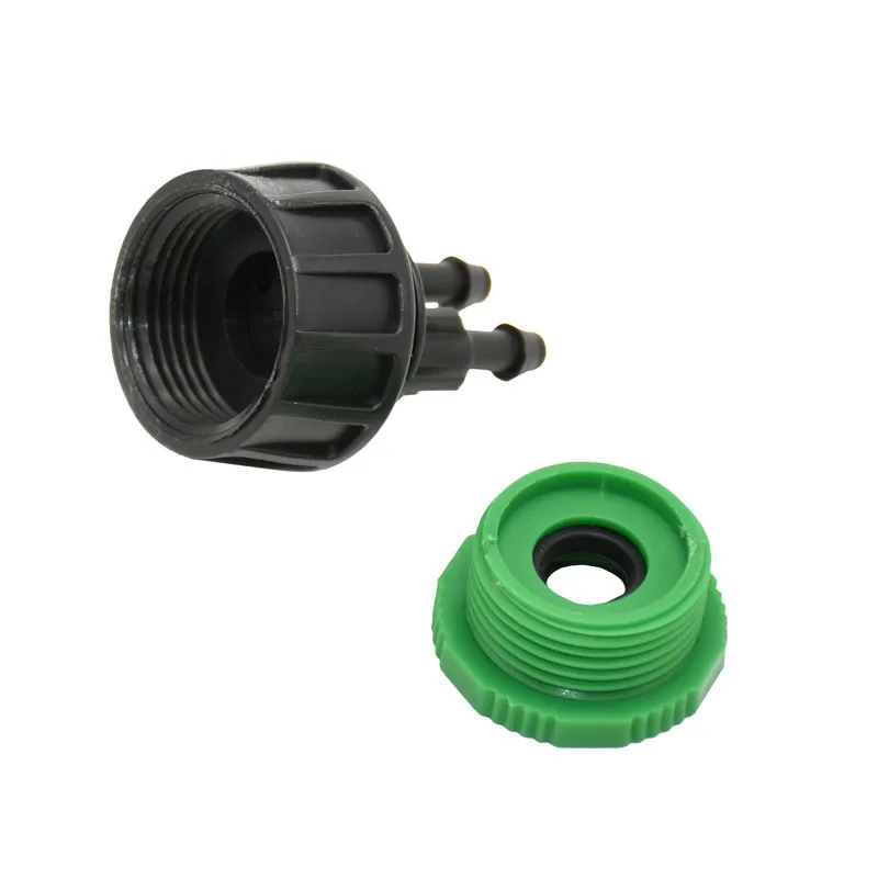 WQDWF quick fittings 1/2 3/4 to 1/4 hose 2-way connector 1/4 Splitter watering Y tap G1/2 G3/4 Hose Pipe Splitter Quick connector 2pcs,Black