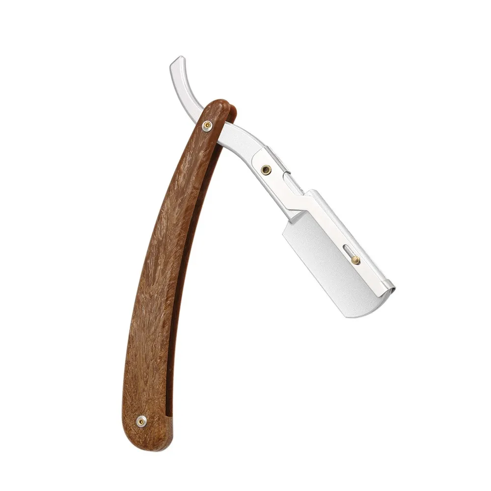 

Manual Shaver Professional Straight Edge Stainless Steel Sharp Barber Razor Folding Shaving Knife Shave Beard