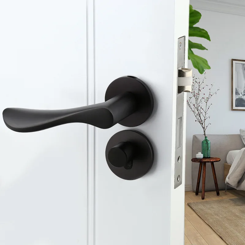 

Manufacturers Direct Selling Split Type Handle Lock Alumimum Doorknob Protector Hardware Locks 505-35