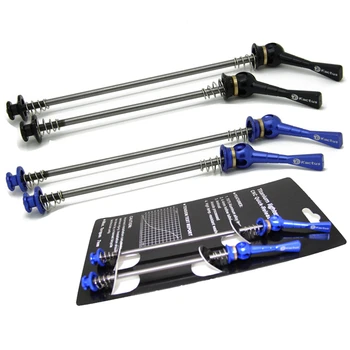 

Ultra-light 48g/pair Titanium Ti Axis Skewers QR MTB Road Bike Bicycle Quick Release Front 100 Rear 130/135mm Wheel Hub Skewers