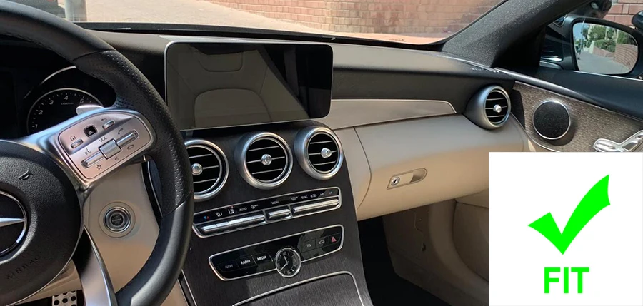 Top AVGOTOP Big screen Android 7.1/Android 9.0 GPS Car Radio DVD Player for MERCEDES-BENZ C-class W204/S204 2014-2017 (NTG5.0) 18