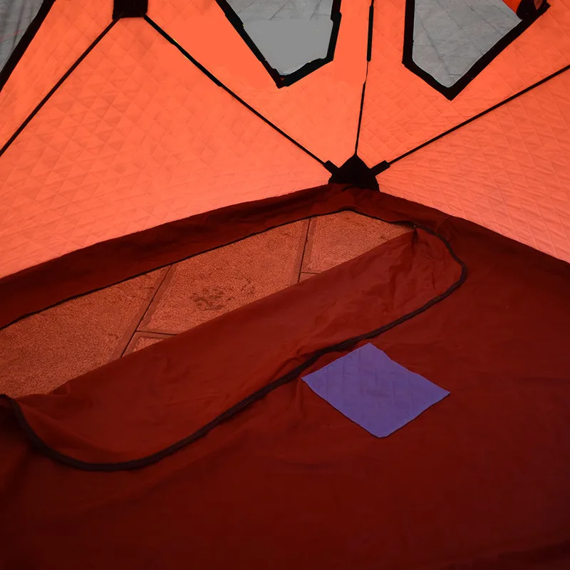 ice fishing tent with floor
