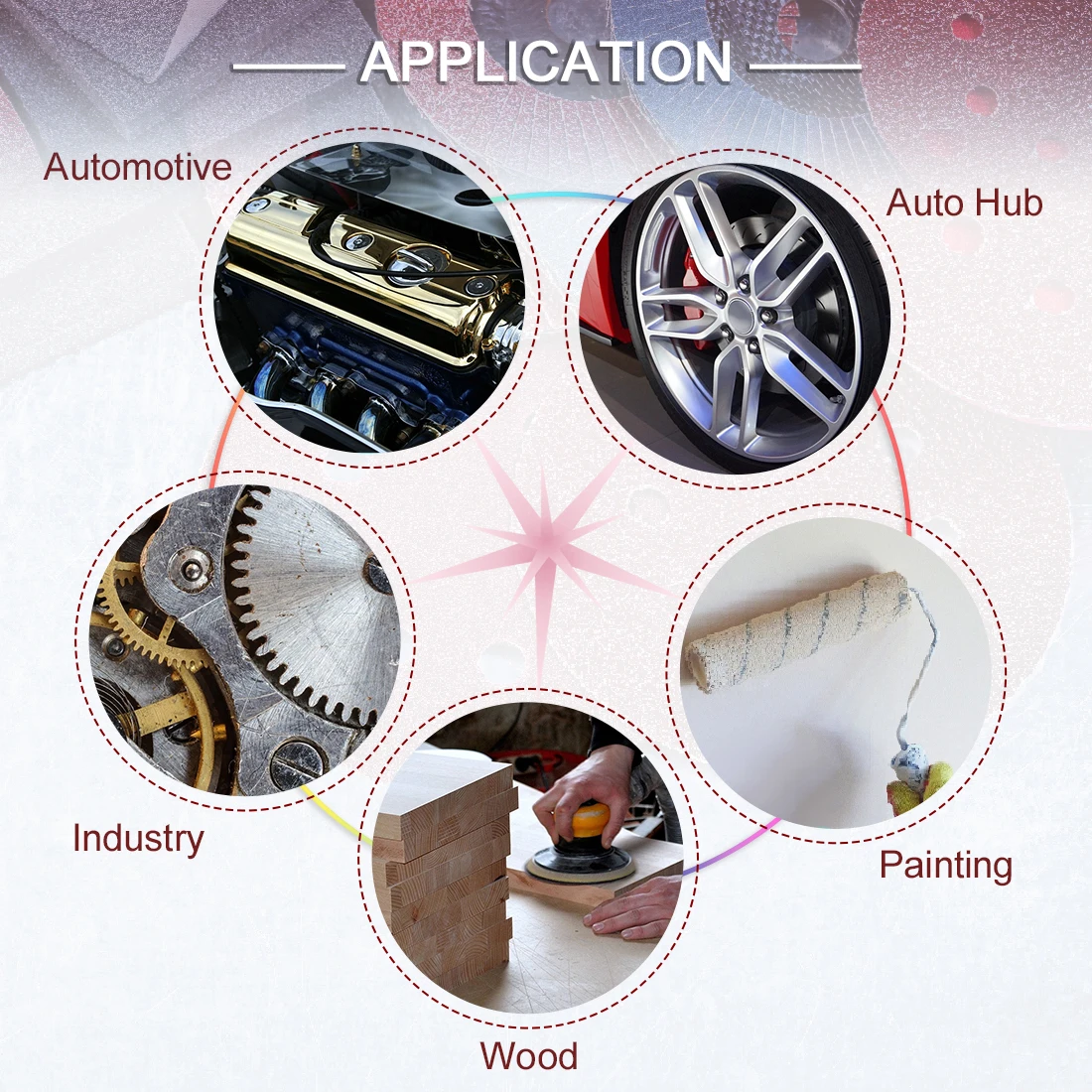 X Autohaux 30-80 Pcs 2 Inch Roll Lock Sanding Grinding Discs 60 80 120 240 Grit for Car Polishing and Rust Removal