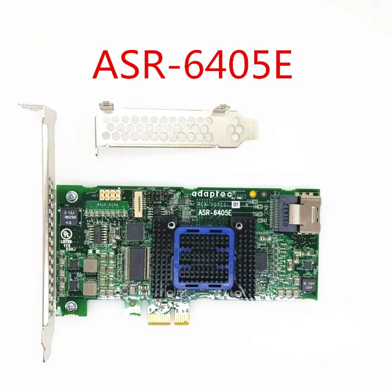 Microsemi PMC Adaptec RAID 6405e P/N:2270800-R ASR-6405E 8-Порты и разъёмы 6 ГБ/сек. PCI-E 2 0 X8 контроллер SAS