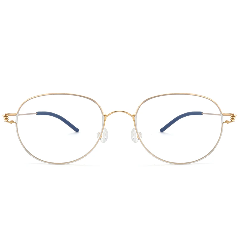 Высокое качество, легкие титановые овальные круглые очки для мужчин и женщин, оптические очки с оправой по рецепту, корейские очки oculos de grau