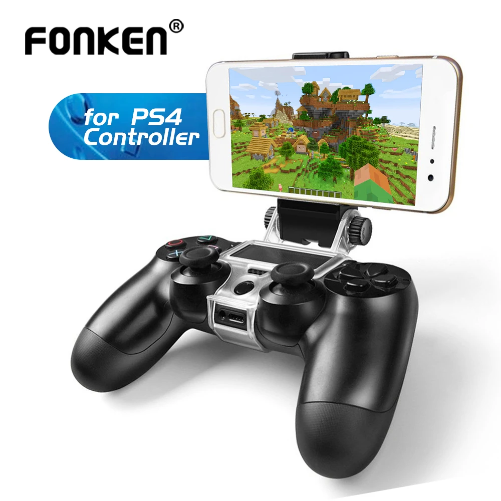 Fonken Soporte De Telefono Movil Para Ps4 Para Mando De Juegos Clip De Sujecion Soporte De Playstation Para Ps 4 Soporte Para Pulsera Soportes De Escritorio Para Telefono Aliexpress