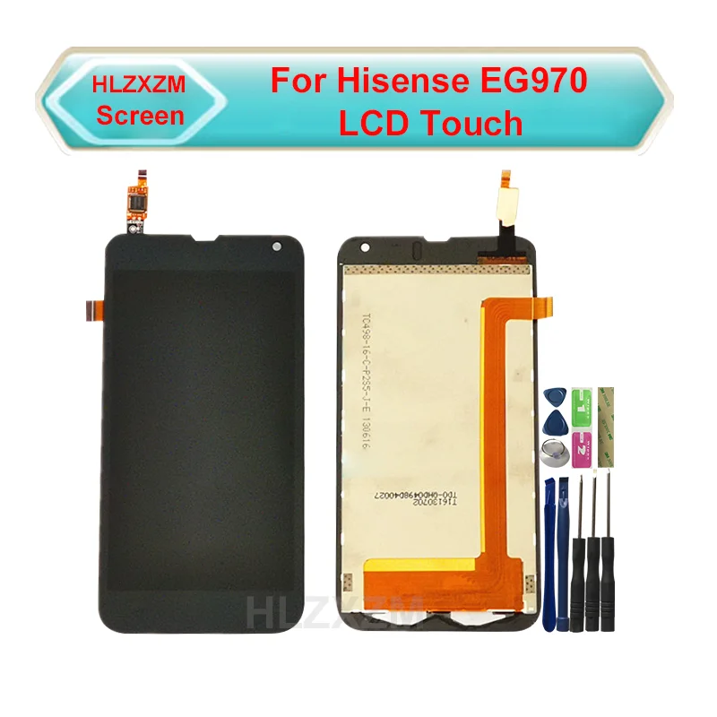 For Hisense EG970 LCD Display With Touch Screen Digitizer Assembly Replacement Tools+3M Sticker | Мобильные телефоны и