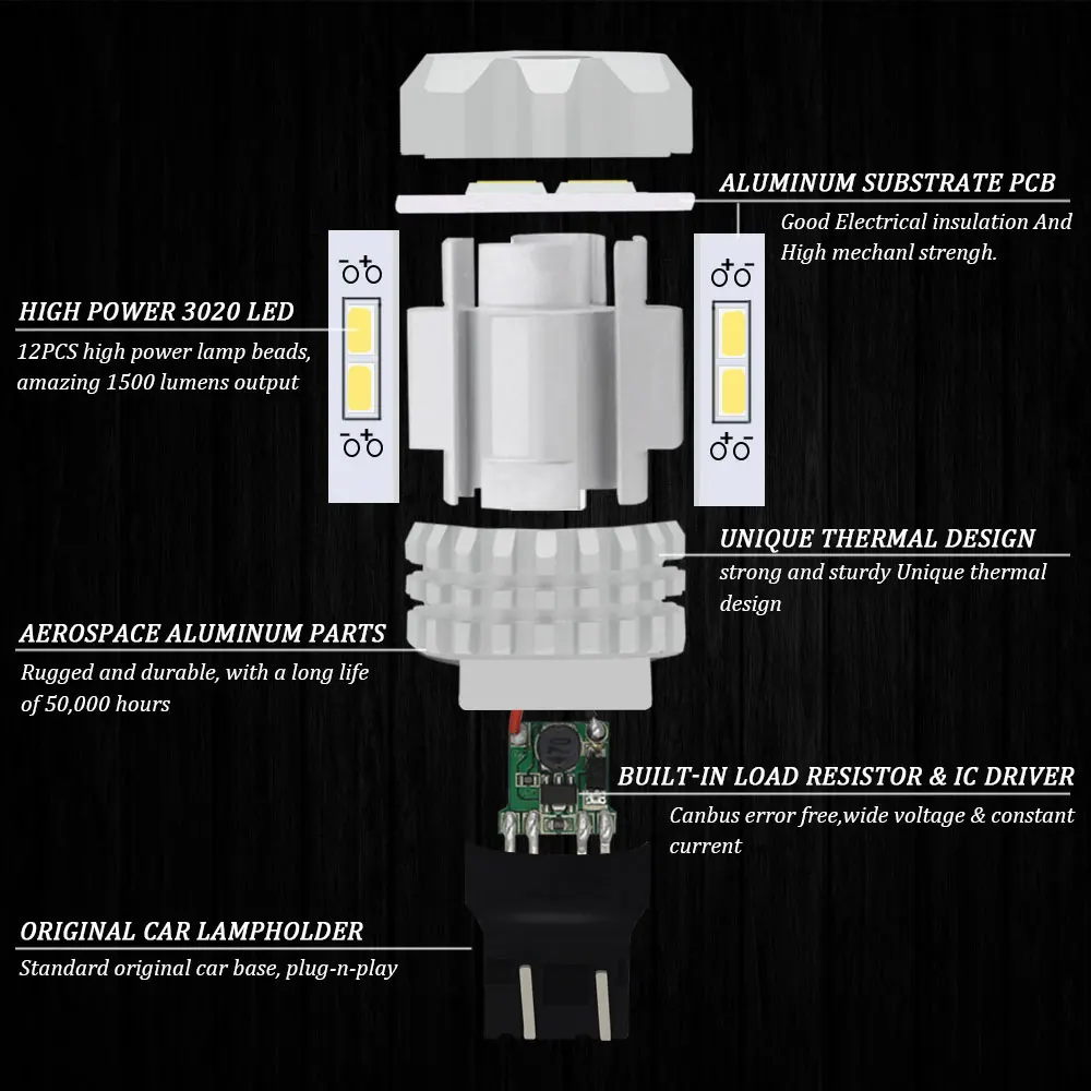 KAMMURI Canbus W21/5 Вт W21W P21W PY21W Автомобильный светодиодный 1156 1157 BA15S светодиодный BAU15S BAY15D T20 7440 7443 светодиодный P21 W21 5 Вт P27/5 Вт светодиодный 12V авто