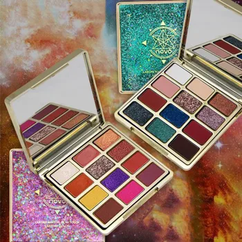

New Eyeshadow Palette Eye Makeup Glitter Matte Eye Shadow Long-lasting Make Up Cosmetic Waterproof Eyeshadow 12 colors
