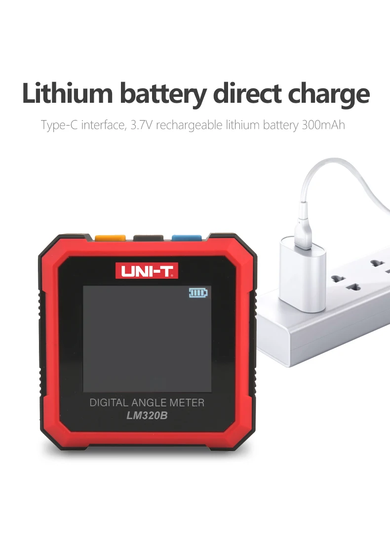 UNI-T digital medidor de ângulo lm320a lm320b
