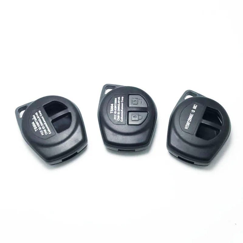 Carcasa de llave de coche para Suzuki Swift Grand SX4 Liana Aerio Vitara GRAND VITARA ALTO Jimny, 2 botones, funda Fob sin cuchilla