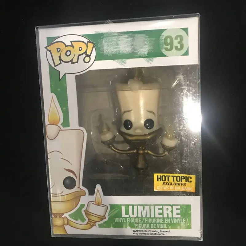Популярная тема эксклюзивная Funko pop официальная Красавица и Чудовище Люмьер