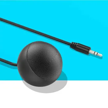 

Office Universal Smartphones 360 Degree Ratation Noise Reduction 3.5mm For Desktop Tablets Live Broadcast Condenser Microphone