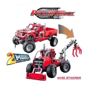 

42029 1063pcs technic 2 in 1 pickup truck 1053pcs suv off-road 3362 building block Bricks Toys For Children