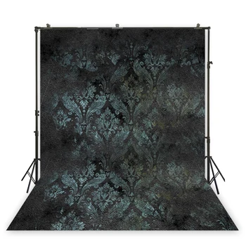 

HuaYi art fabric photography painted decoration background backdrops black background photography studio backdrops XT-6768