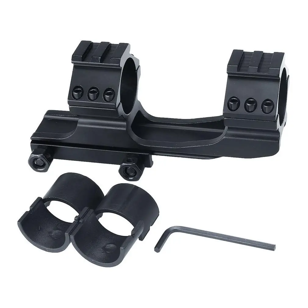 

F009 Mirror Bridge Double Ring Cantilever Heavy Rail Scope Mount Dual Heavy Duty Picatinny Ring Weaver Rail