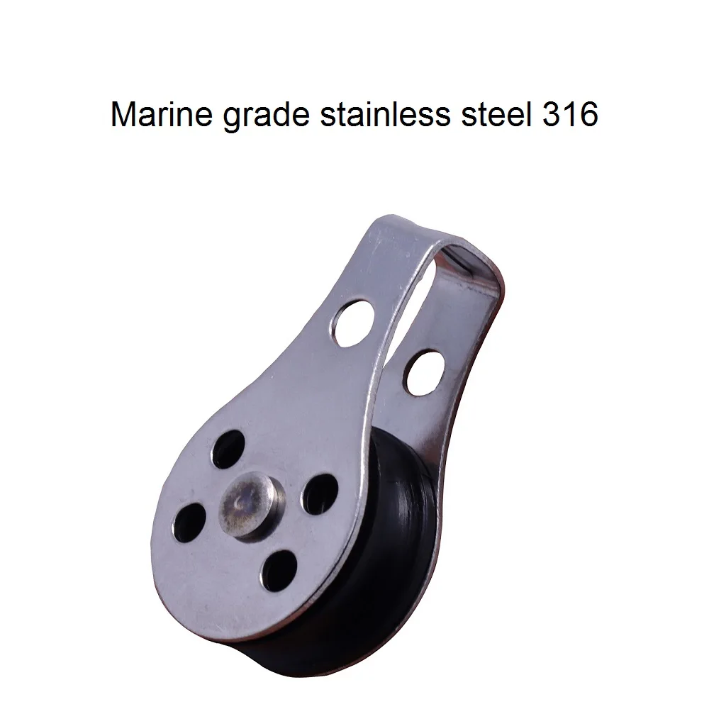 45mm blocos corda marinha ferragem para caiaque 02