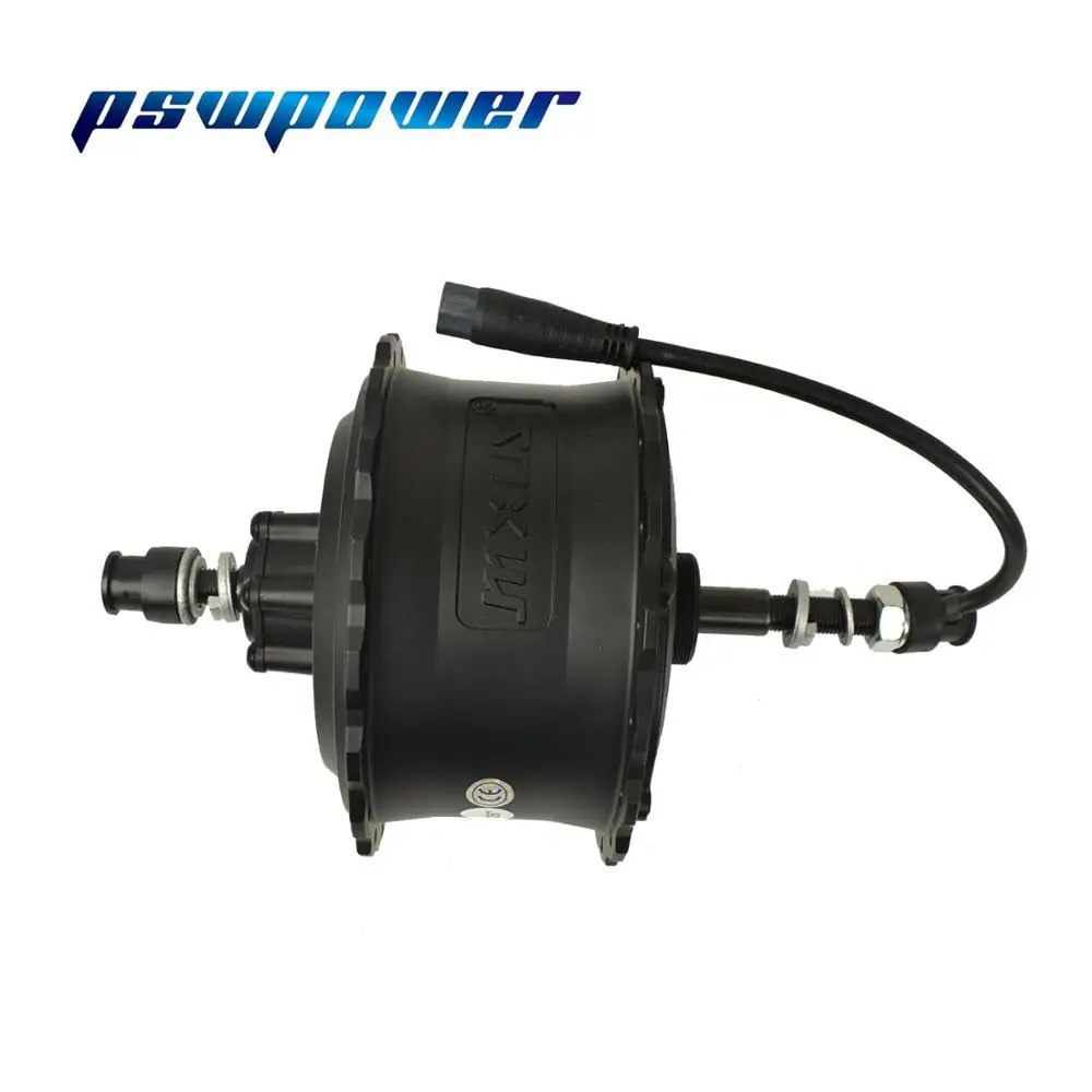 MXUS 36V500W 48V750W бесщеточный задний мотор ступицы с дисковым тормозом для 170 мм Fat Ebike Электрический велосипед конверсионный комплект