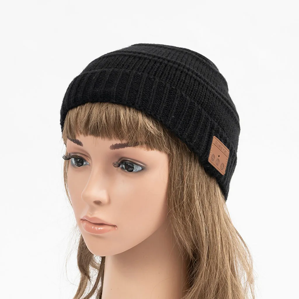 Лучшие продажи 2019 продукты Bluetooth Beanie шапка музыкальная вязаная с громкой связью