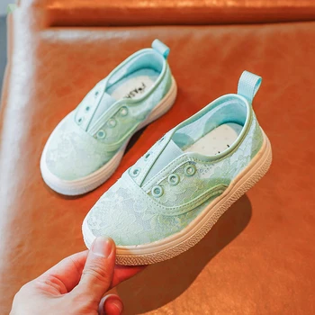 

Kids Shoes for Girl Sneakers Autumn New Fashion Lace Mesh Breathable Boys Loafers Children Girls Sport Shoes SZ263