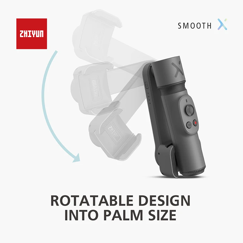 Селфи палка ZHIYUN SMOOTH X штатив для смартфона гиростабилизатор с Bluetooth регулируемый 2
