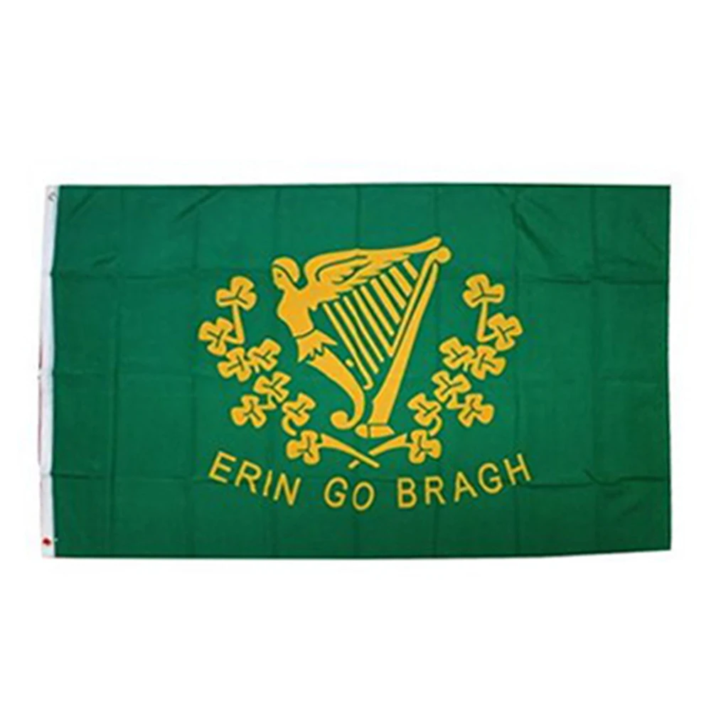 Flaglink 3x5fts 90*150 см Ireland Irish Арфы Erin Go Bragh флаг