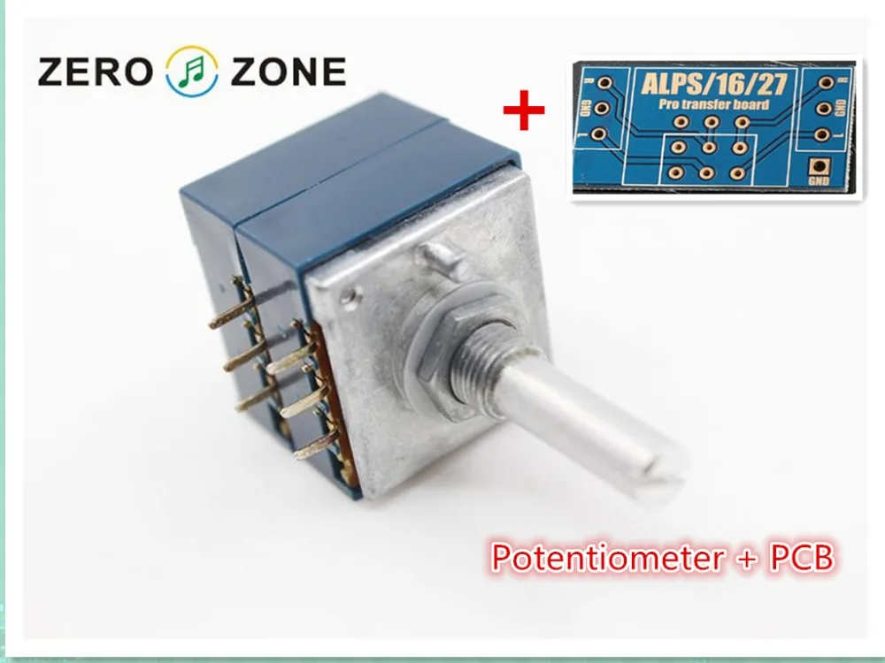 Подлинный стереопотенциометр ALPS Type 27 RK27 резистивное сопротивление на выбор 10 кА