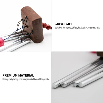 

New Wind Spinner Mental Wind Chime Outdoor Hanging Ornament Garden Hanging Decor Wind Spinner Stainless Garden Christmas Decor