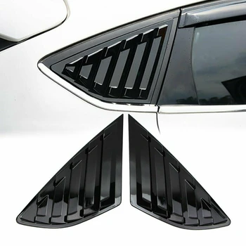

2Pcs Gloss Black Quarter Louver Cover Vent Side Window for Ford Fusion Mondeo 2013-2018 Car Styling