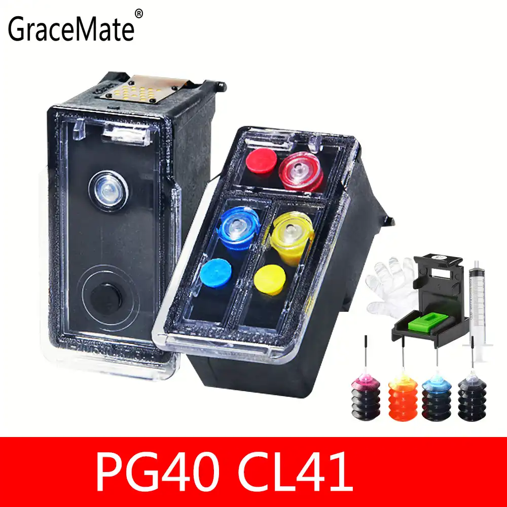 Compatible Refillable Ink Cartridge Replacement for Canon PG37 CL38