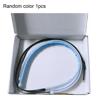 

30/45/60Cm Ultra-Thin Car Daytime Running Light Colorful Water Light Guide Car Light Guide Strips Tear Light Strip