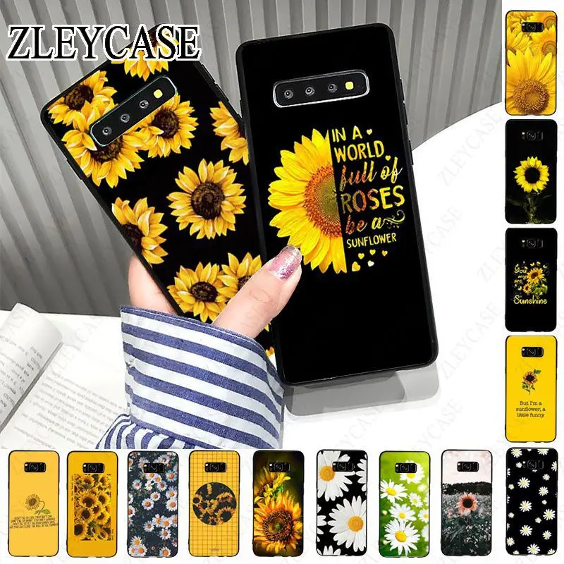 Summer Daisy Yellow Sunflower Floral Fundas Per Samsung Galaxy S23Ultra S21Fe S22Pro S10Plus S10E S20Plus S20Ultra S20Fe Custodie