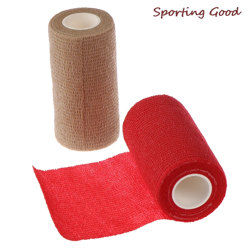 Colorful Sport Self Adhesive Elastic Bandage Wrap Tape 4.5m Elastoplast For Knee Support Pads Finger Ankle Palm Shoulder