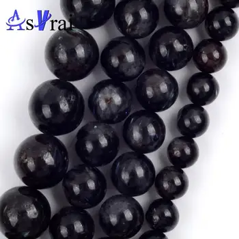 

High Quality Genuine Natural Stone Hypersthene Beads For Jewelry Making 6 8 10mm Round Loose Spacer Beads DIY Bracelet Necklace
