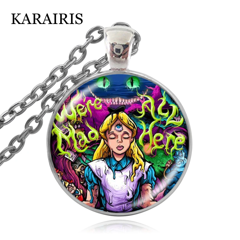 KARAIRIS новое модное ожерелье Алиса приключения в стране чудес детское ручной