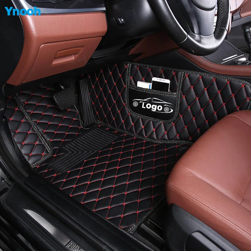 Ynooh автомобильный коврик для фокуса mk1 2 Ranger Mondeo mk4 explorer figo Transit custom fusion tourneo подключение курьер smax автомобильный коврик - Название цвета: color 5
