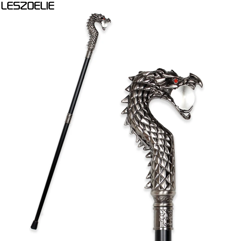 Трость для ходьбы с головой дракона мужчин и женщин элегантная Роскошная