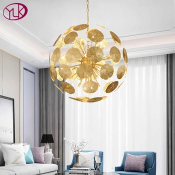 

New modern chandelier lighting for living room creative design chain chandeliers luxury home decor led light fixtures