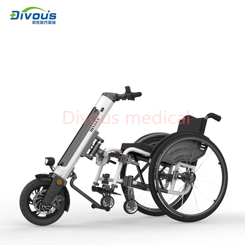 Free Shipping 350w High Quality Cool Handcycle Wheelchair Trailer Electric Handbike | Красота и здоровье
