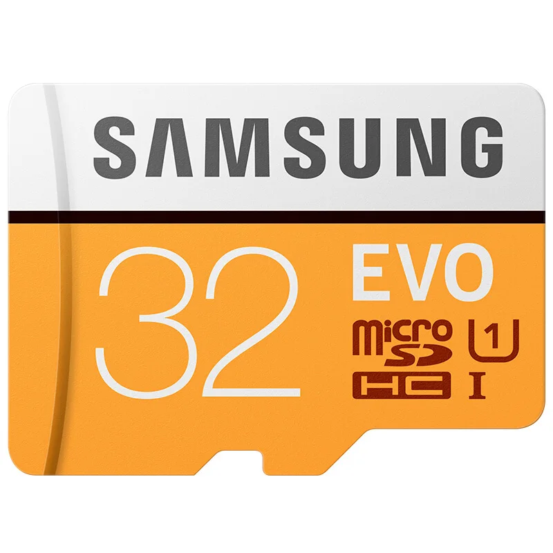 Карта памяти Microsd SAMSUNG 256G 128 Гб 64 Гб/32 ГБ EVO Plus EVO U3/U1 класс 10 16 ГБ 32 ГБ U1 microSDXC/SDHC EVO+ Micro SD - Емкость: 32GB U1 EVO
