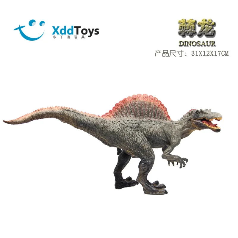 

Children Dinosaur Model Solid Spinosaurus Series Model Ebonite Jurassic Animal World under Hubei Can Dynamic Toy
