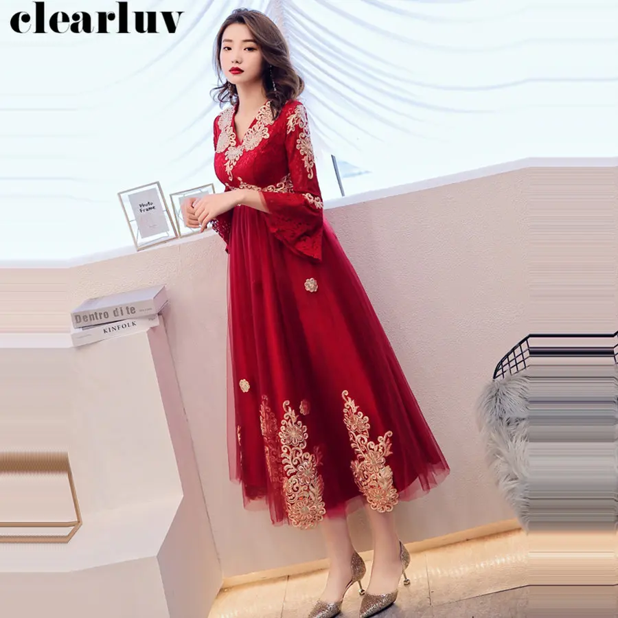 Vestidos De Gala кружевное винтажное платье на выпускной для беременных Y030 размера плюс женские вечерние элегантные платья для выпускного вечера