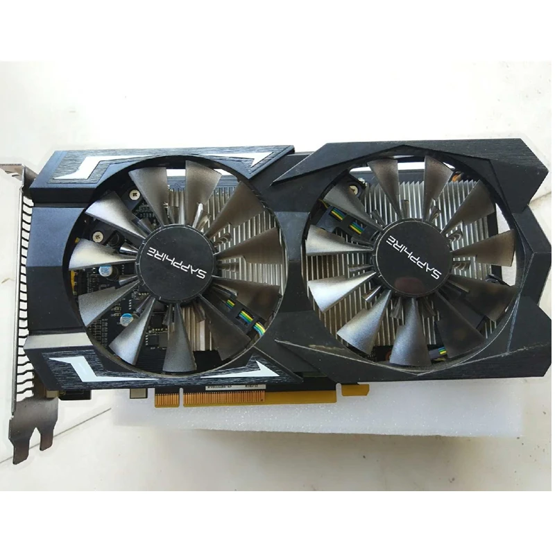 Видеокарты SAPPHIRE AMD Radeon RX 460, 2 Гб, видеокарты GPU RX 460, 2 Гб, видеокарты для настольных ПК, компьютерных игр, карты HDMI, DVI, VGA